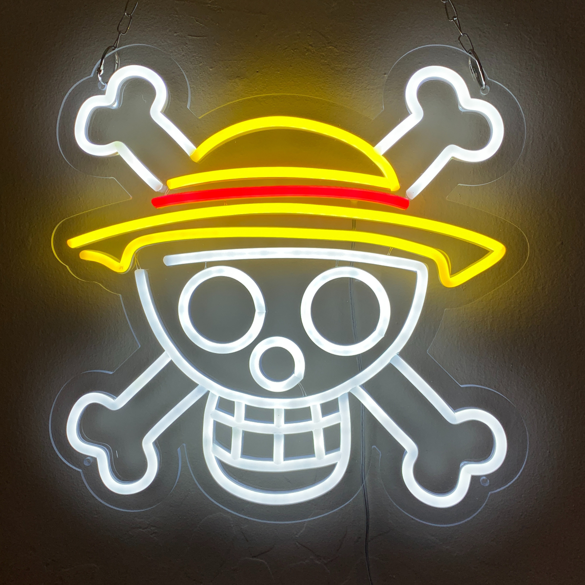 Straw Hat Neon Sign