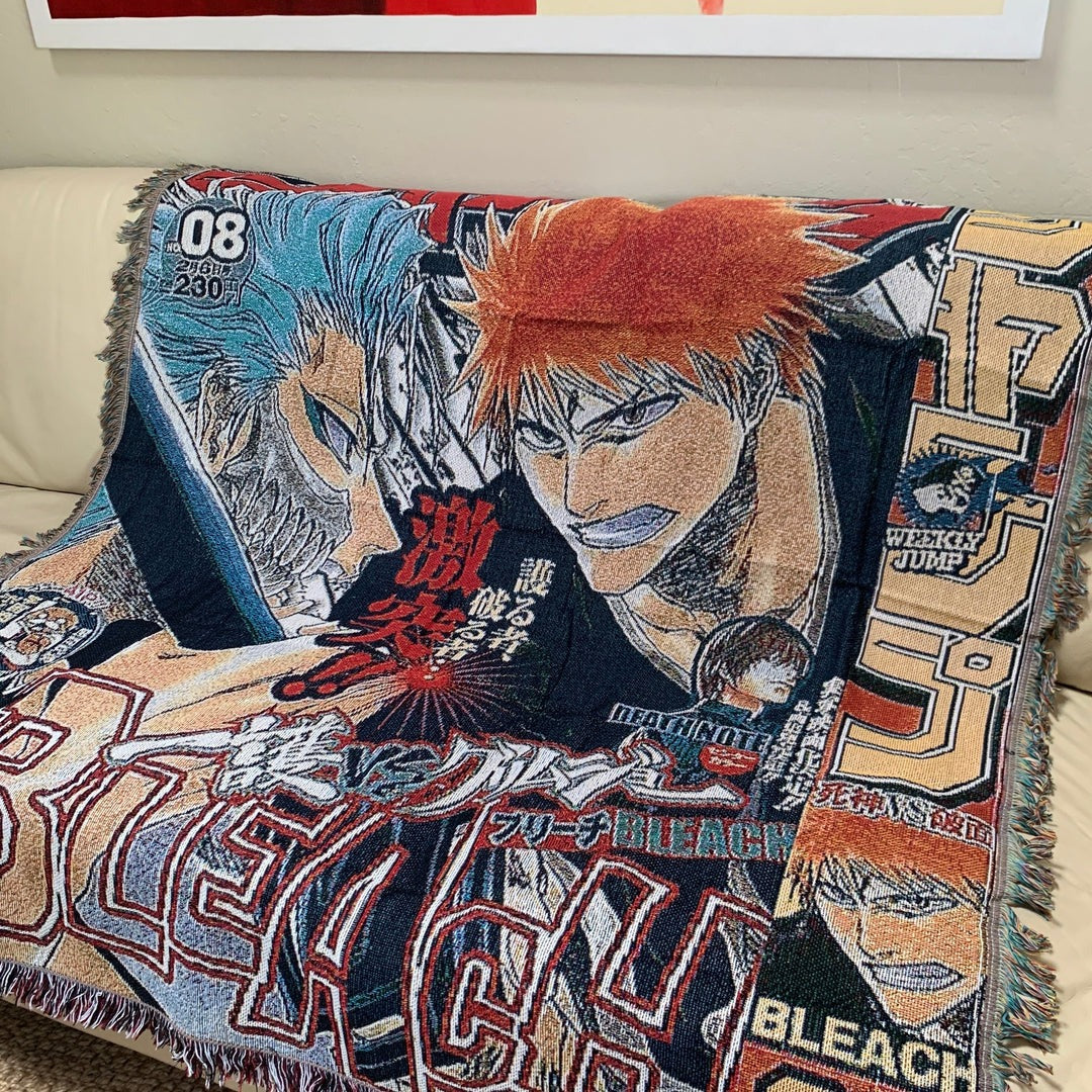 shinigami-jump-woven-blanket-