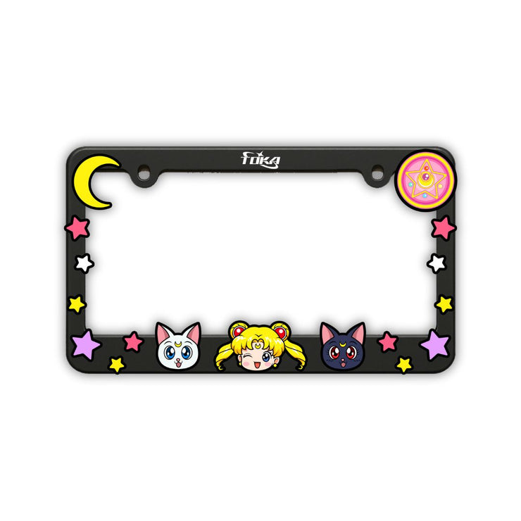 Moon Vibes License Plate Frame