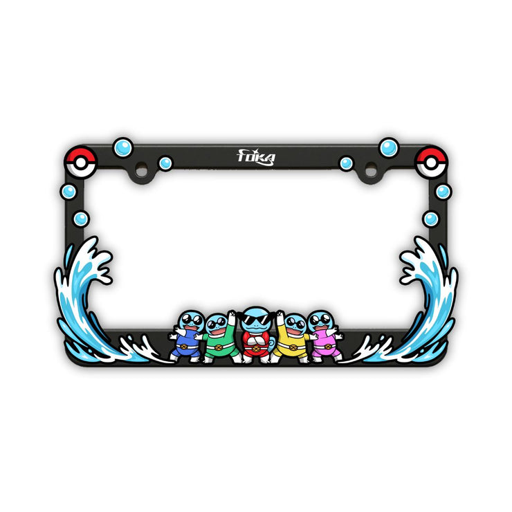 Squirt Squad License Plate Frame