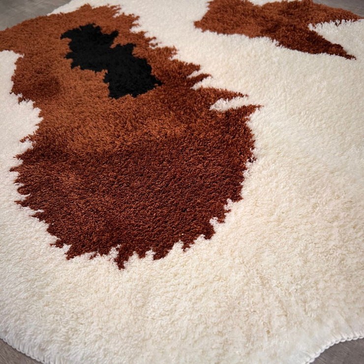 Flying Bison Tufted Rug