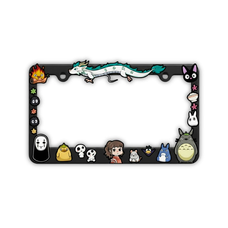 Spirited Drive License Plate Frame