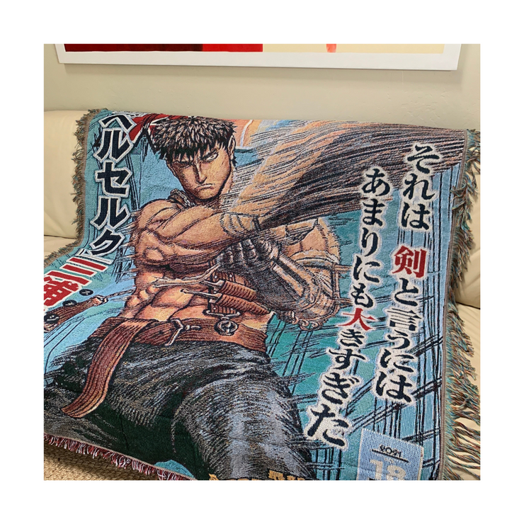 Berserker Jump Woven Blanket