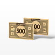 Card Emblems 500 Bill Skin (Holographic)