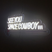 Space Cowboy Neon Sign