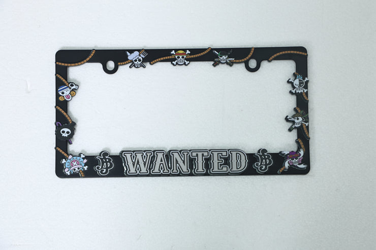 Wanted License Plate Frame