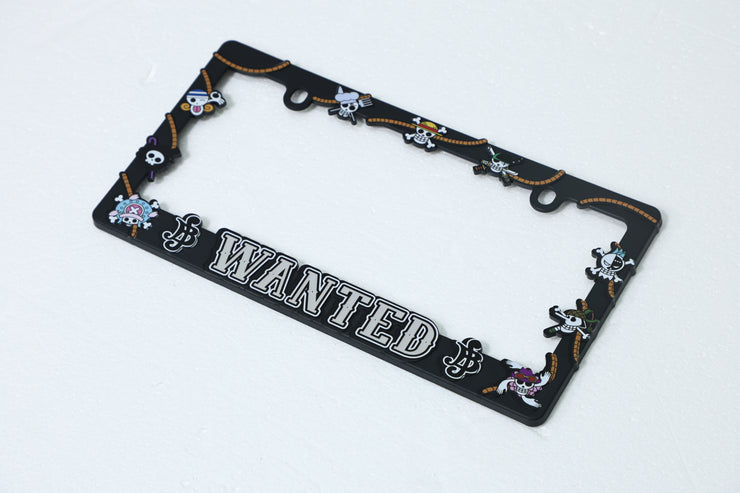 Wanted License Plate Frame
