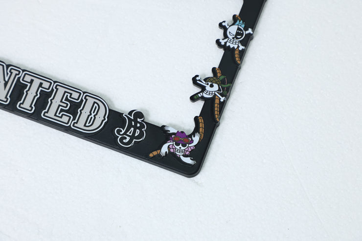 Wanted License Plate Frame