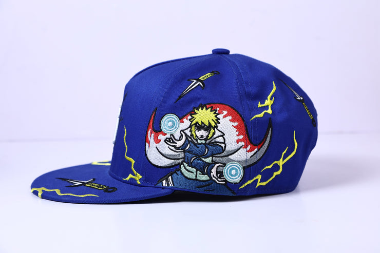 Yellow Flash Snapback Cap