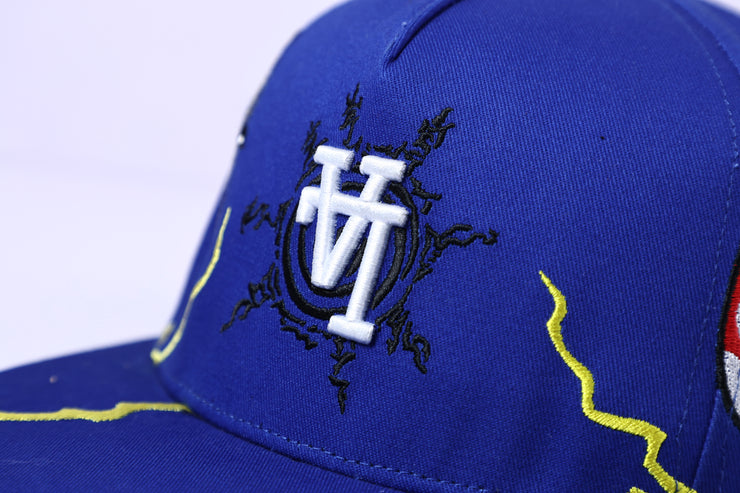Yellow Flash Snapback Cap