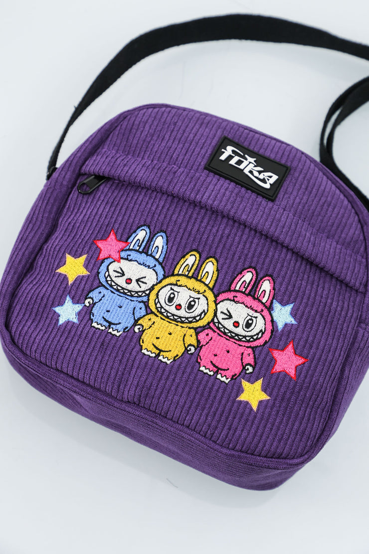 Le Monsters Wide Sling Bag