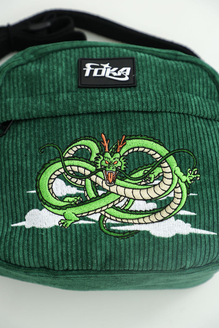 Wishing Dragon Wide Sling Bag