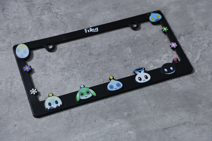 Garden Harmony License Plate Frame