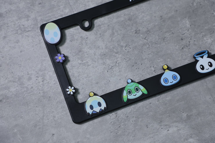 Garden Harmony License Plate Frame