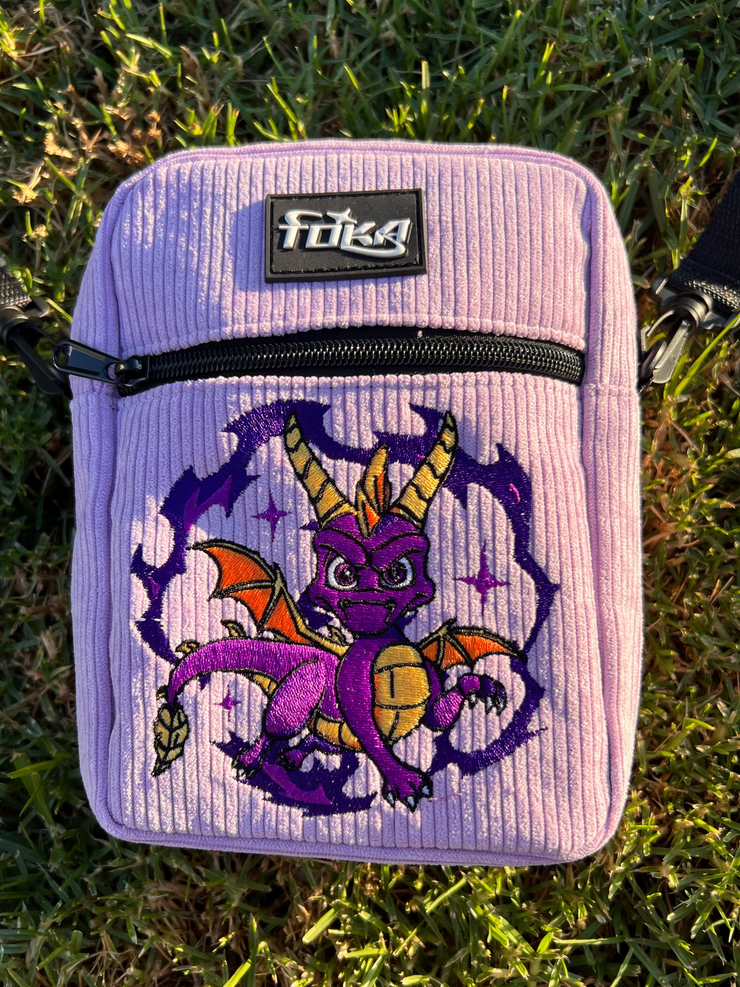 Purple Dragon Sling Bag