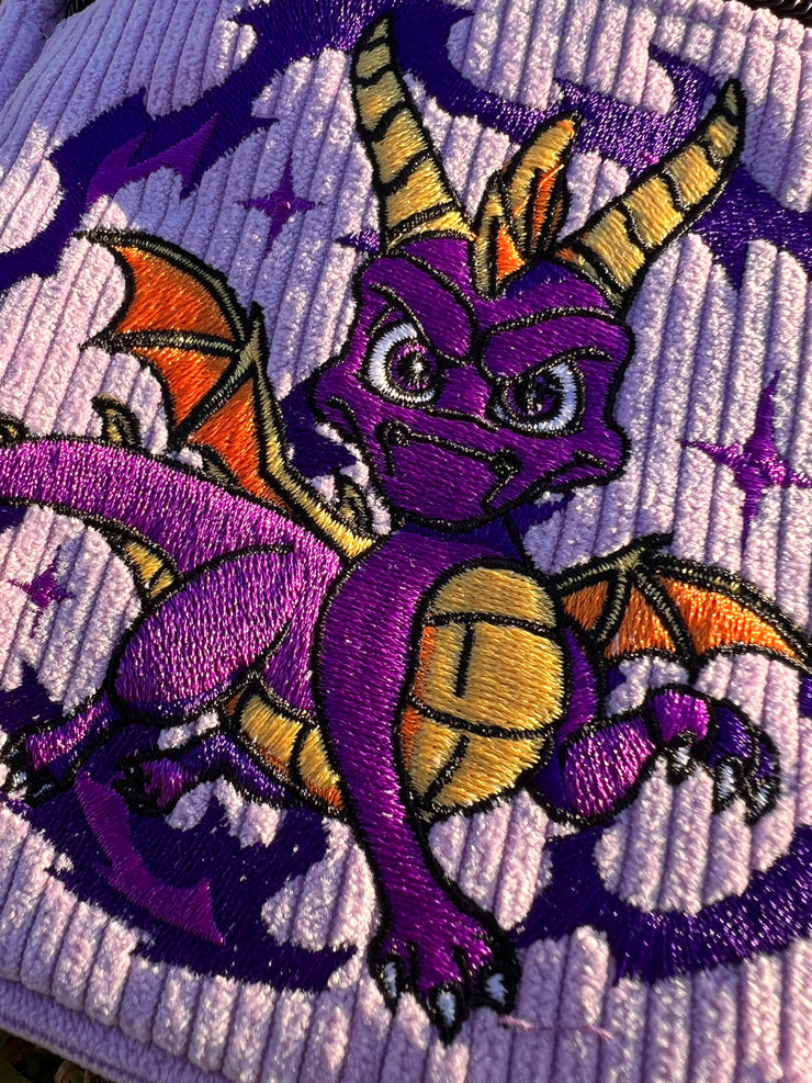 Purple Dragon Sling Bag