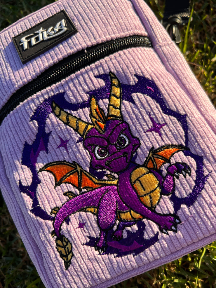 Purple Dragon Sling Bag