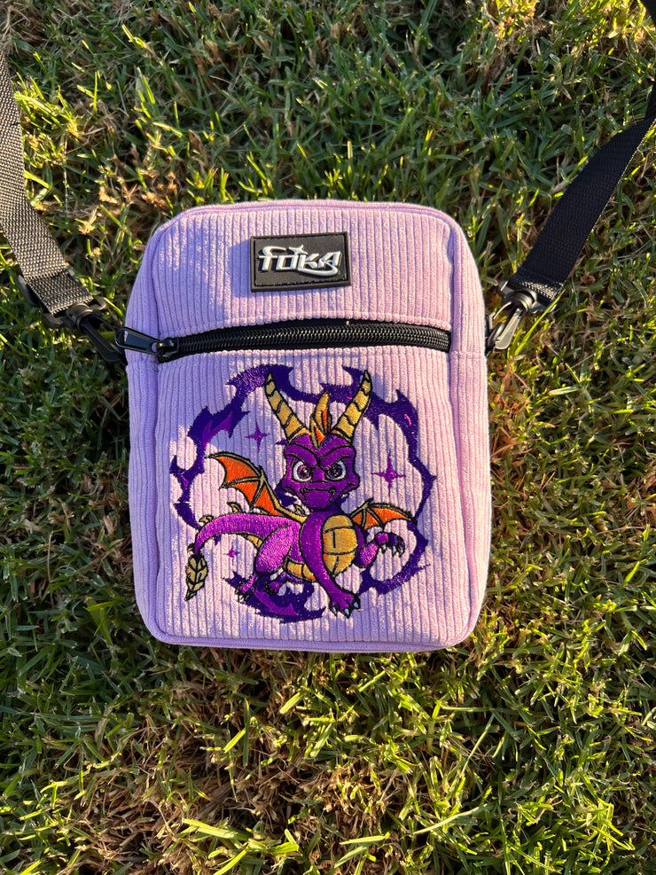 Purple Dragon Sling Bag