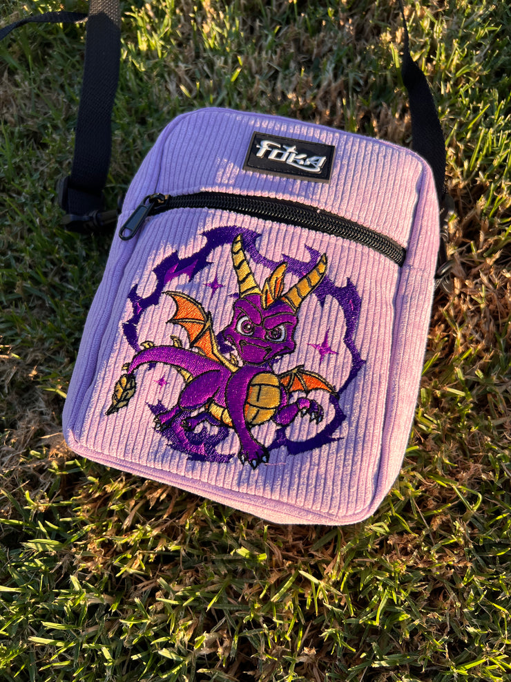 Purple Dragon Sling Bag