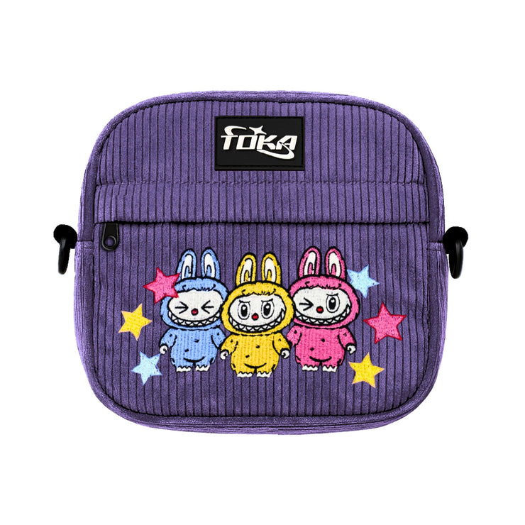 Le Monsters Wide Sling Bag