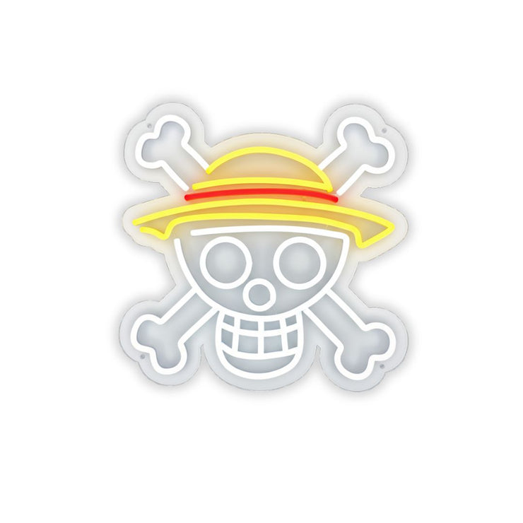 Straw Hat Neon Sign
