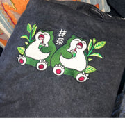 Matchalax Vintage Embroidered Sweatshirt/Hoodie