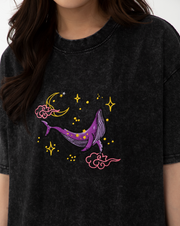 Whalien 52 Embroidered Vintage Tee