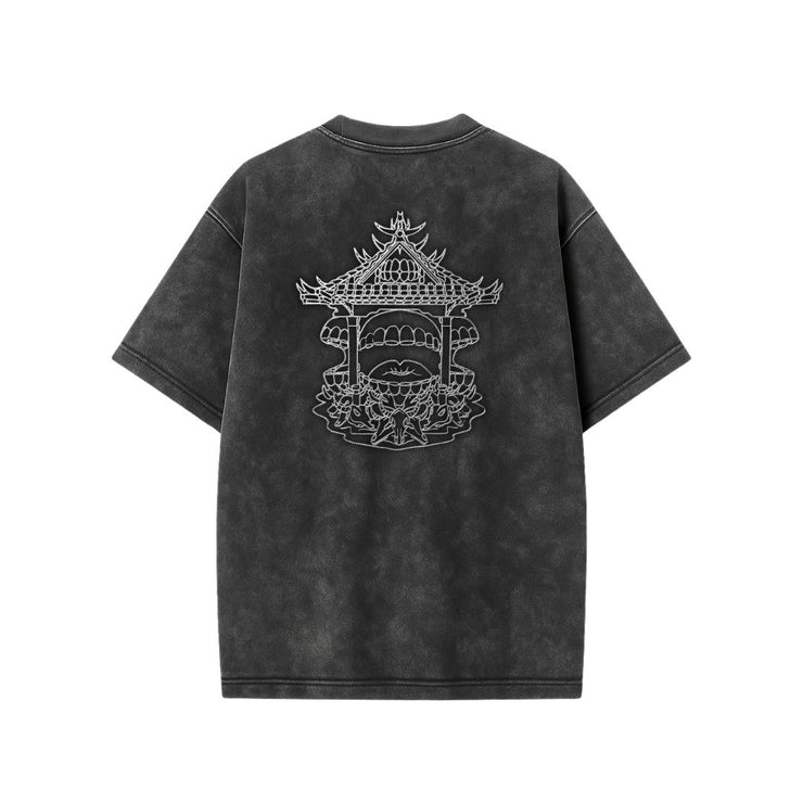 Shrine Embroidered Vintage Tee