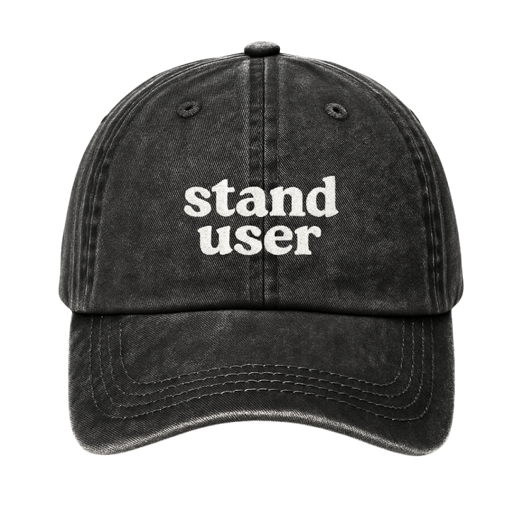 Stand User Vintage Cap