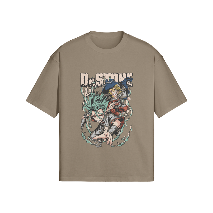 Gilgamesh Americano / S Dr. Stone Boxy Oversized Tee