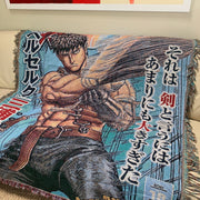 Gilgamesh Home Decor Berserker Jump Woven Blanket