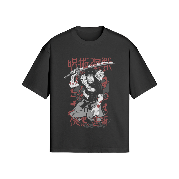 Gilgamesh Black / S Sorcerer Slayer Boxy Oversized Tee