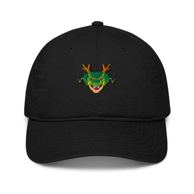 Toka Black Wishing Dragon Embroidered Cap