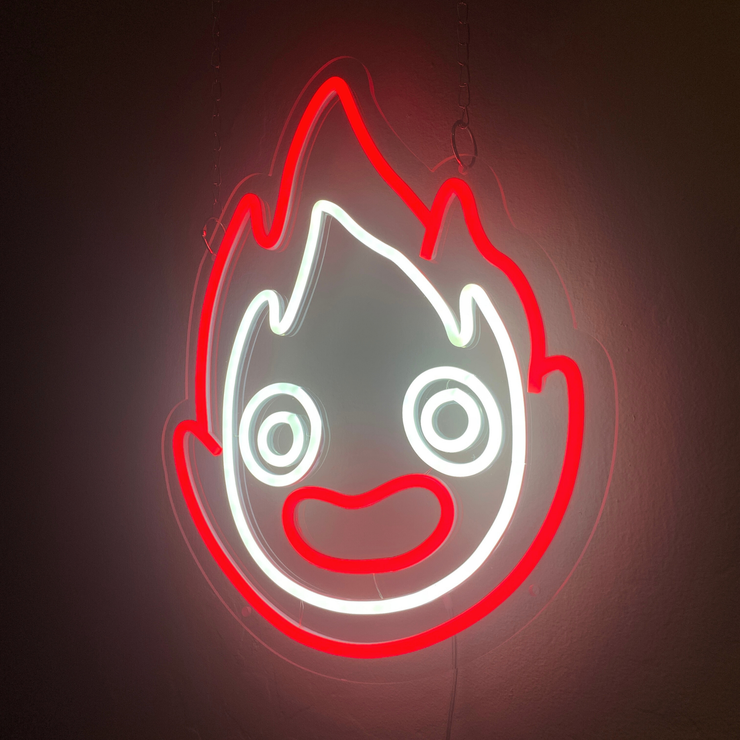 Gilgamesh Calcifer Neon Sign