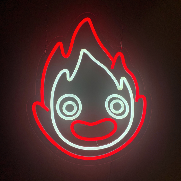 Gilgamesh Calcifer Neon Sign