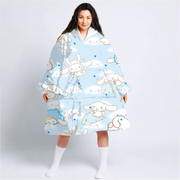 Gilgamesh Hoodie Blanket Cinnamoroll Sherpa-Lined Hoodie Blanket