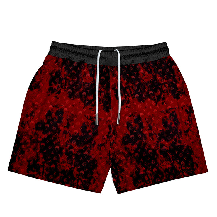 Gilgamesh Clan Monogram Mesh Shorts