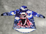 Gilgamesh Hoodie Blanket Colossal Titan Sherpa-Lined Hoodie Blanket