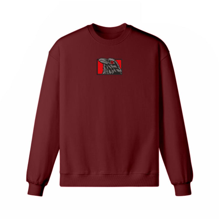 Gilgamesh sweatshirt Crow Embroidered Sweatshirt