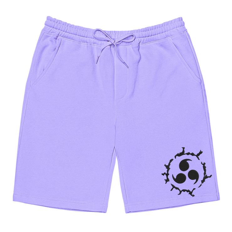 Gilgamesh shorts Curse Mark Embroidered Fleece Shorts