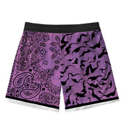 Gilgamesh Cursed Paisley Mesh Shorts