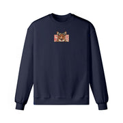 Gilgamesh sweatshirt Data Corgi Embroidered Sweatshirt