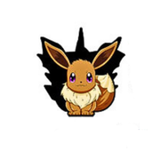 Gilgamesh Eeveelution Motion Sticker