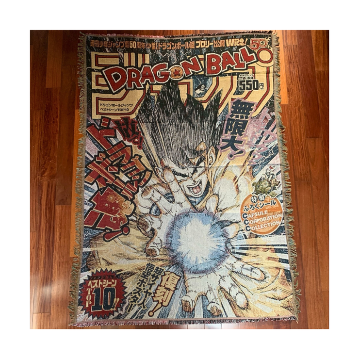 Toka Home Decor Energy Blast Jump Woven Blanket