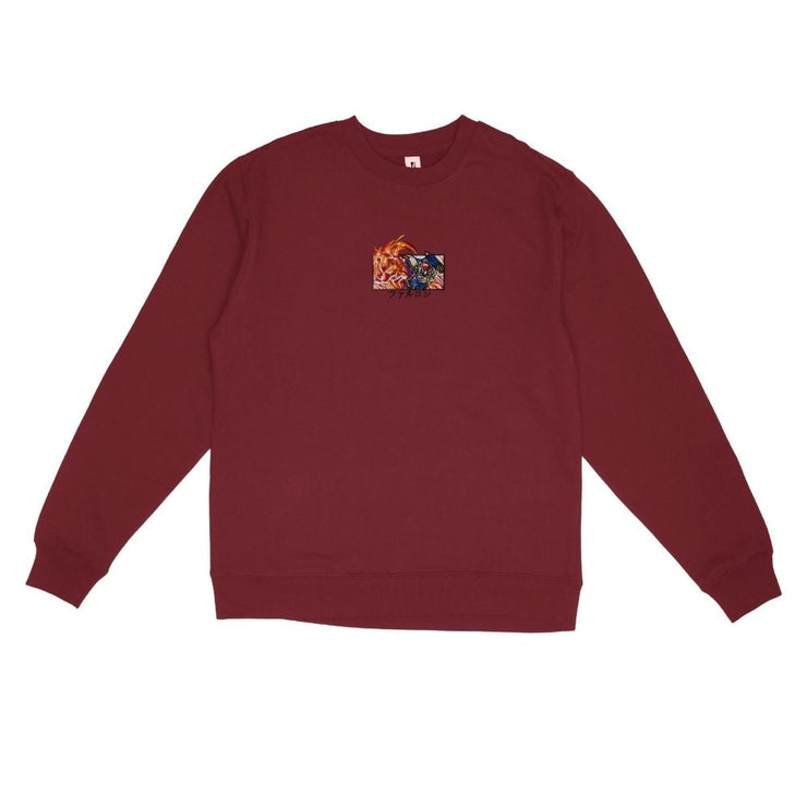 Gilgamesh sweatshirts Falcon Punch Embroidered Sweatshirt