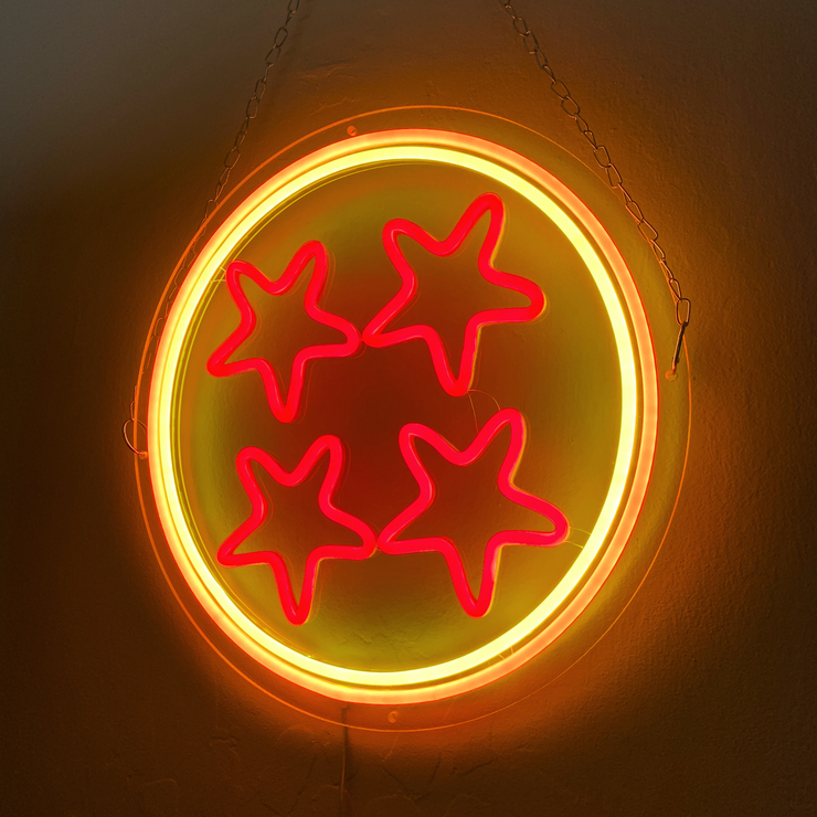 Gilgamesh Four Star Neon Sign