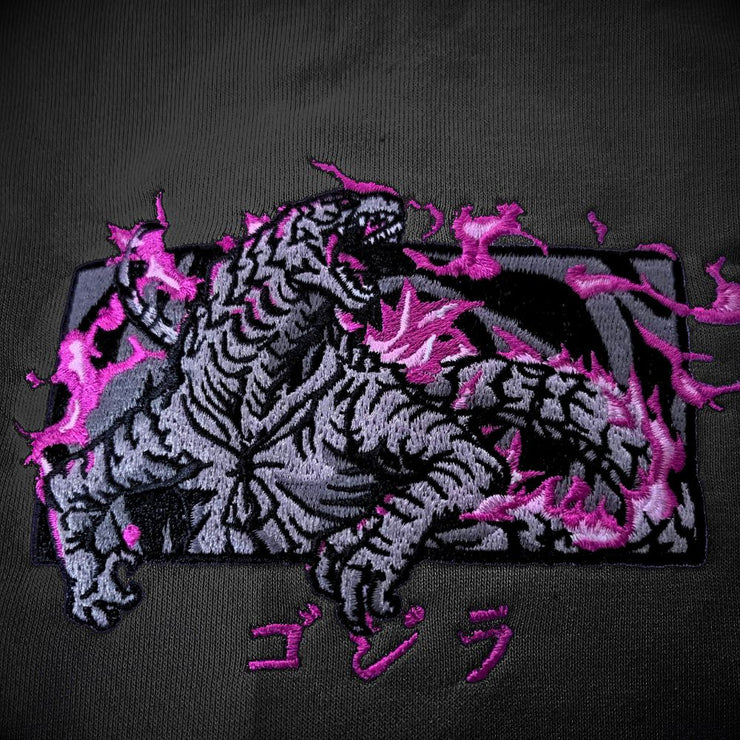 Toka Godzilla Embroidered Sweatshirt/Hoodie