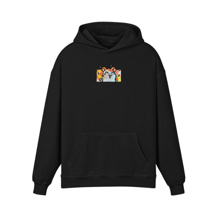 Gilgamesh hoodie Happy Hamster Embroidered Hoodie