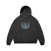 Toka Hoodie / Black / S Lightning Blade Embroidered Sweatshirt/Hoodie