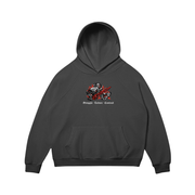 Toka™️ Hoodie / Black / S Skull Knight Embroidered Sweatshirt/Hoodie